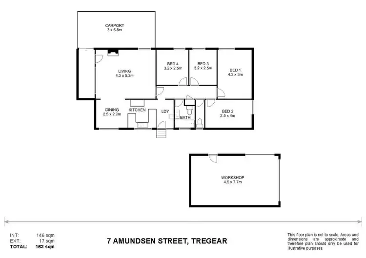 Floorplan of Homely house listing, 7 Amundsen Street, Tregear NSW 2770
