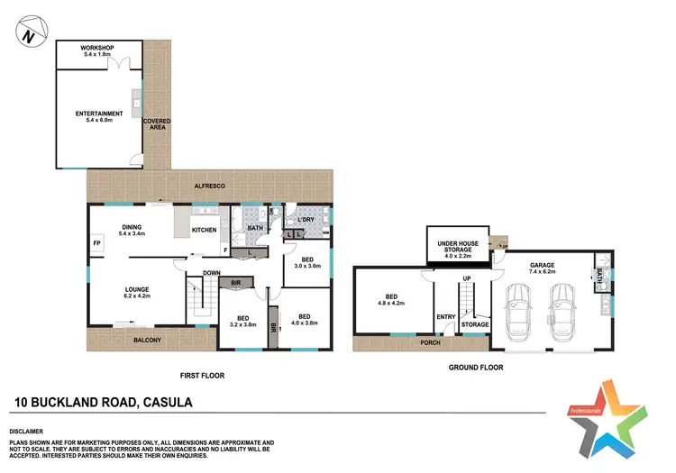 Floorplan of Homely house listing, 10 Buckland Road, Casula NSW 2170