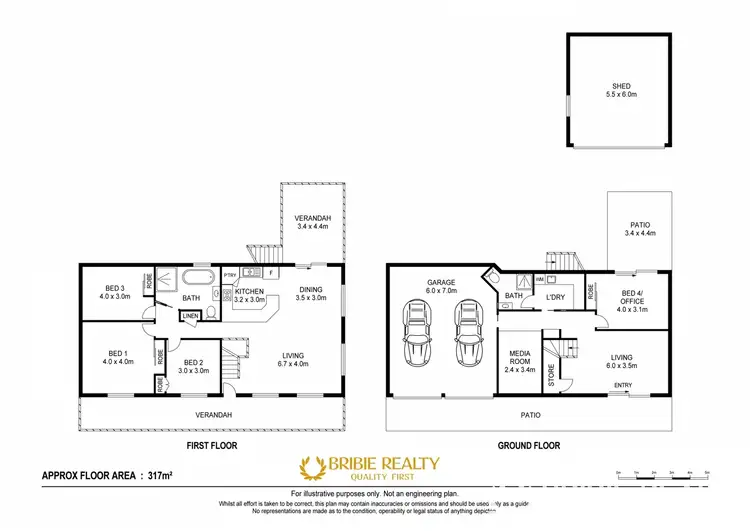 Floorplan of Homely house listing, 27 Georgia Street, Godwin Beach QLD 4511