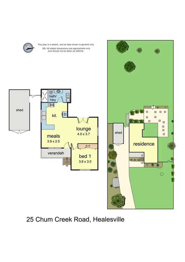 Floorplan of Homely house listing, 25 Chum Creek Road, Healesville VIC 3777