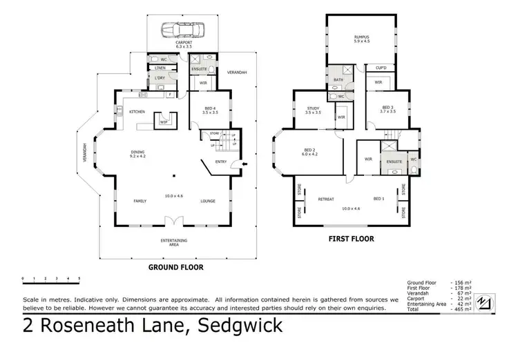 Floorplan of Homely house listing, 2 Roseneath Lane, Sedgwick VIC 3551
