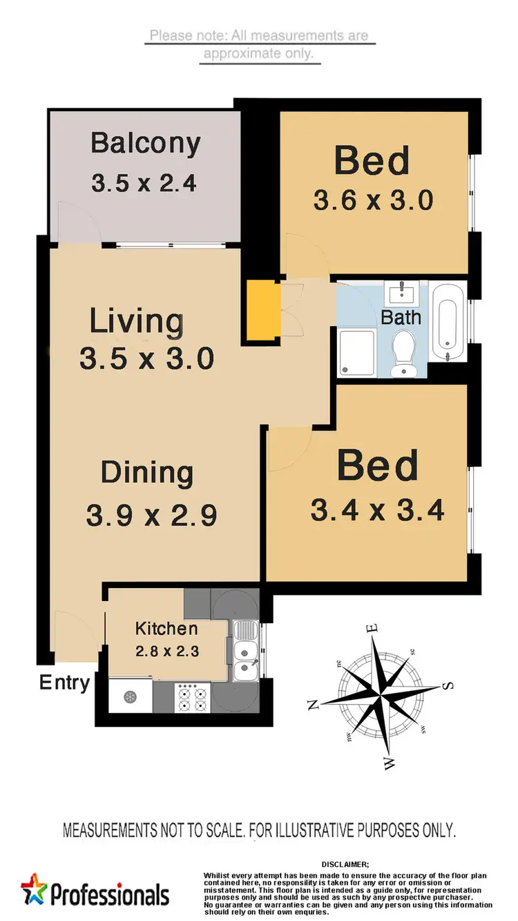 Floorplan of Homely unit listing, 24/175 Derby Street, Penrith NSW 2750