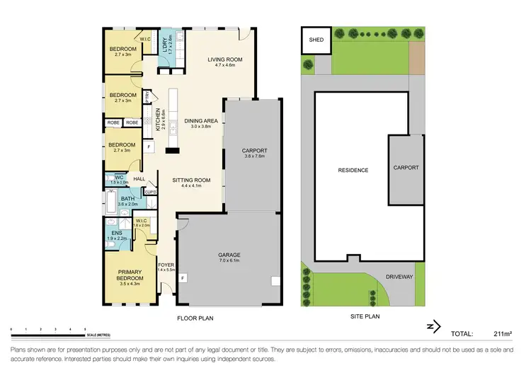 Floorplan of Homely house listing, 7 Chifley Circuit, Burnside Heights VIC 3023