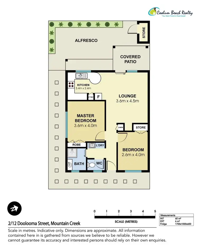 Floorplan of Homely villa listing, 2/12 Doolooma Street, Mountain Creek QLD 4557