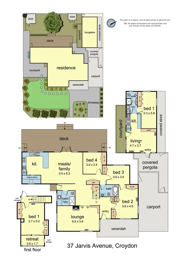 Floorplan of Homely house listing, 37 Jarvis Avenue, Croydon VIC 3136
