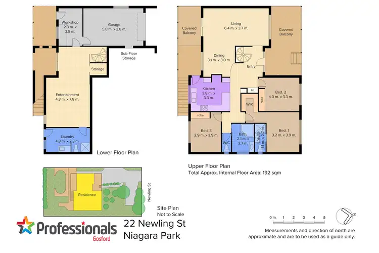 Floorplan of Homely house listing, 22 Newling Street, Niagara Park NSW 2250