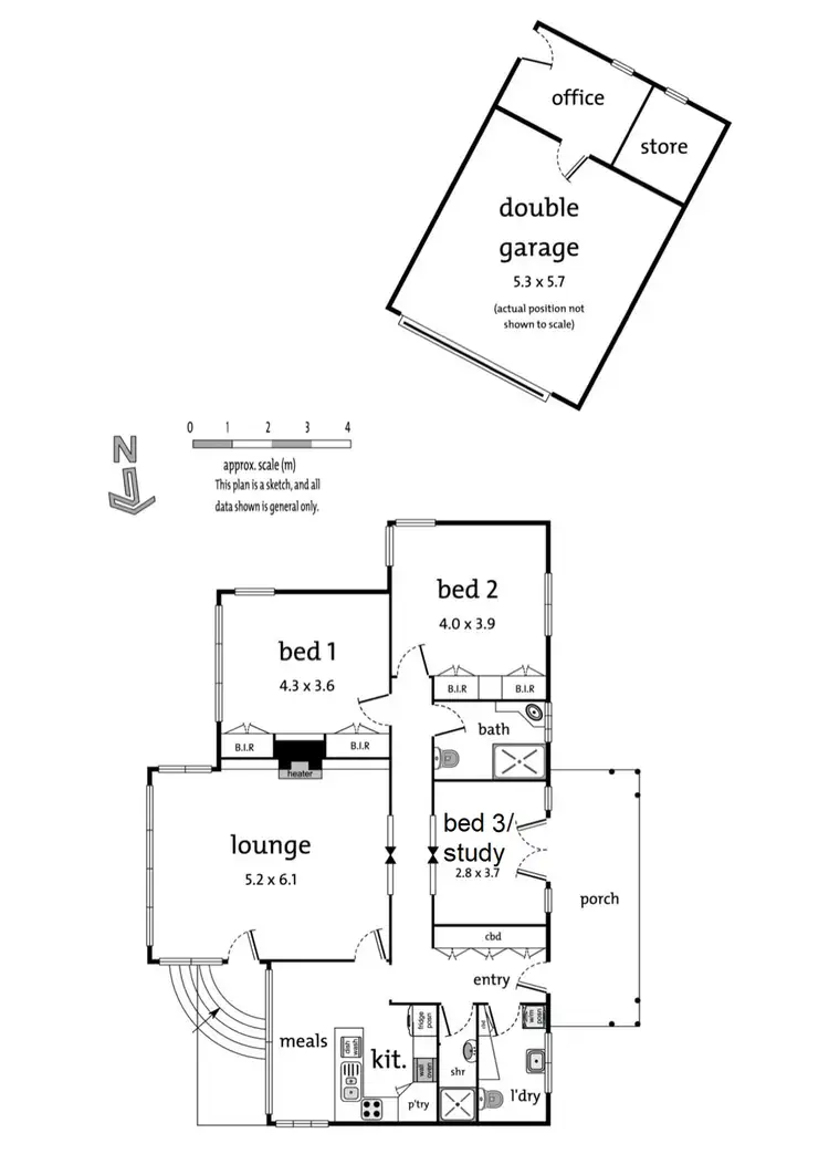 Floorplan of Homely house listing, 10 Noble Court, Lilydale VIC 3140