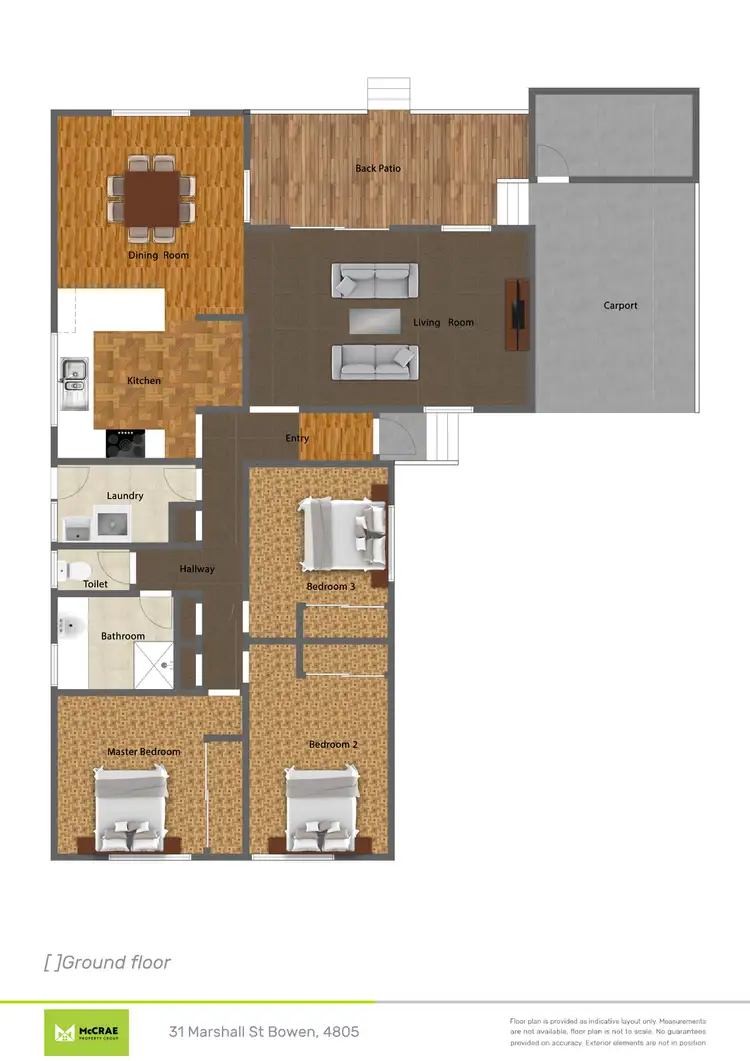Floorplan of Homely house listing, 31 Marshall Street, Bowen QLD 4805