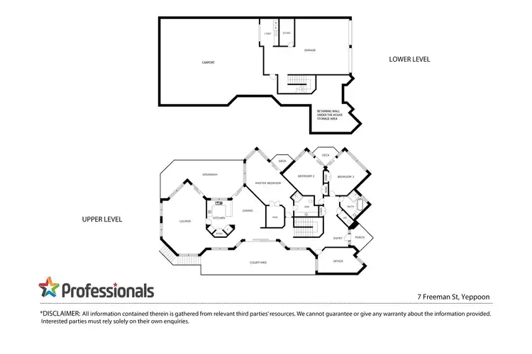 Floorplan of Homely house listing, 7 Freeman Street, Yeppoon QLD 4703