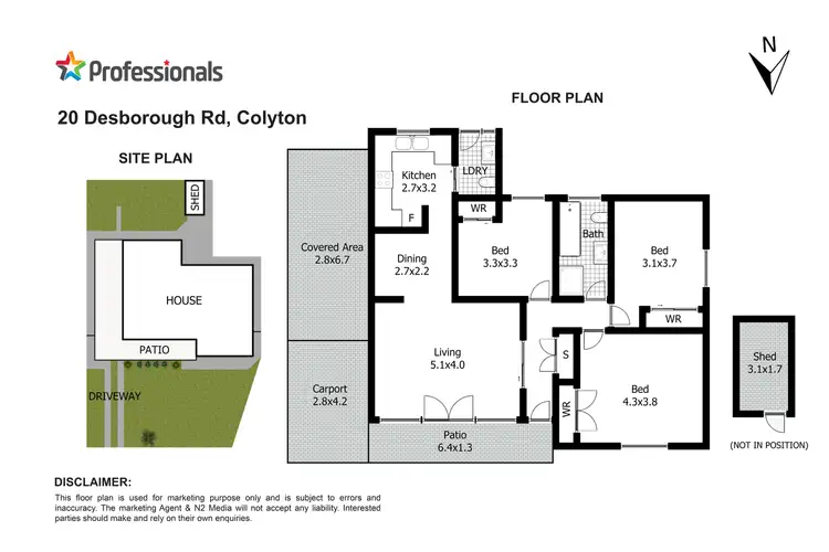 Floorplan of Homely house listing, 20 Desborough Road, Colyton NSW 2760