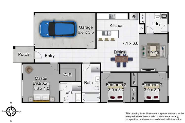Floorplan of Homely house listing, 21 Grattan Street, Clyde VIC 3978