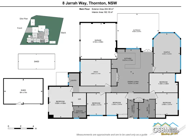 Floorplan of Homely house listing, 8 Jarrah Way, Thornton NSW 2322