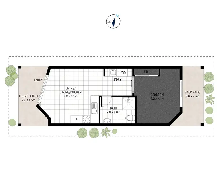 Floorplan of Homely unit listing, 31/3 Snedden Street, Bethania QLD 4205