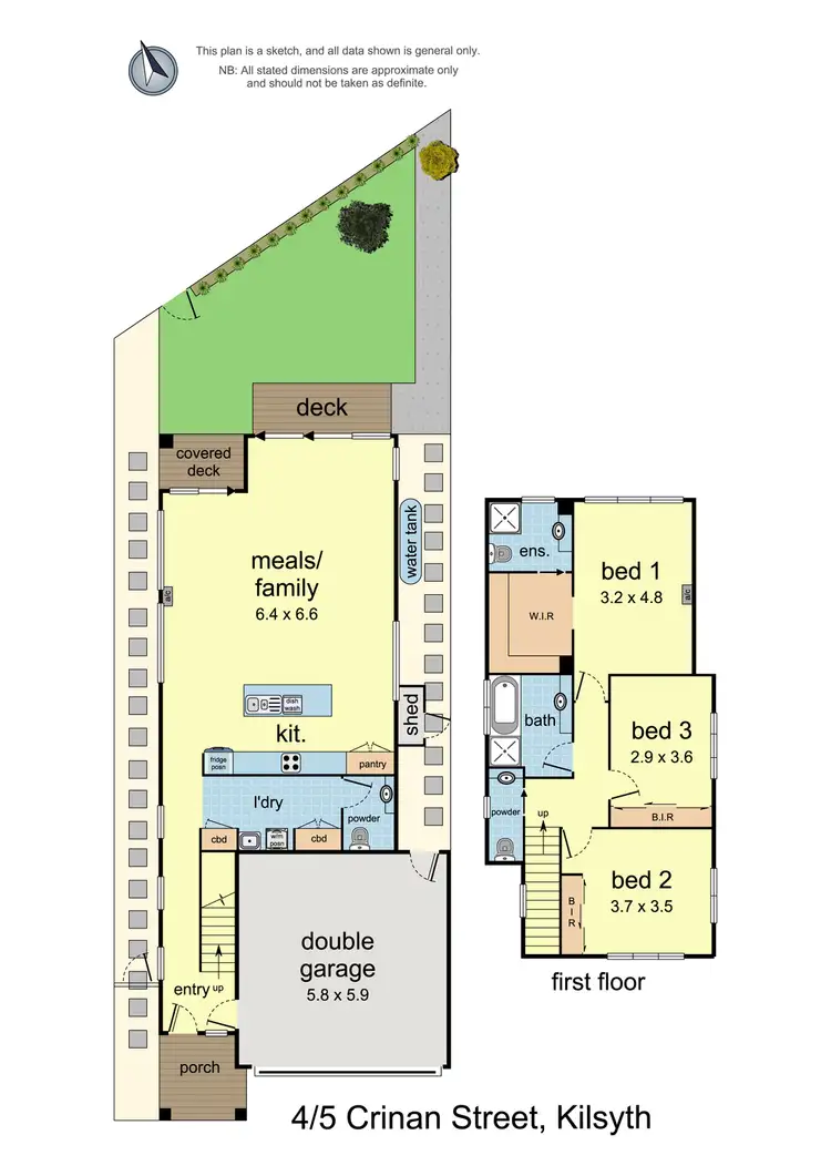 Floorplan of Homely house listing, 4/5 Crinan Street, Kilsyth VIC 3137