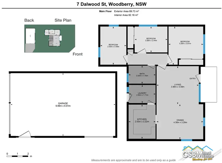 Floorplan of Homely house listing, 7 Dalwood Street, Woodberry NSW 2322