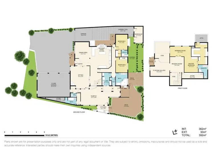 Floorplan of Homely house listing, 10 Peradon Way, Hillside VIC 3037