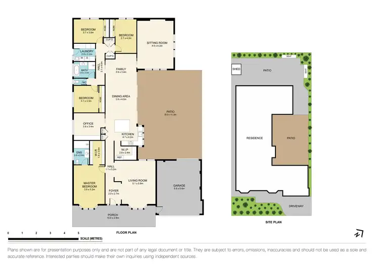 Floorplan of Homely house listing, 5 Speargrass Drive, Hillside VIC 3037