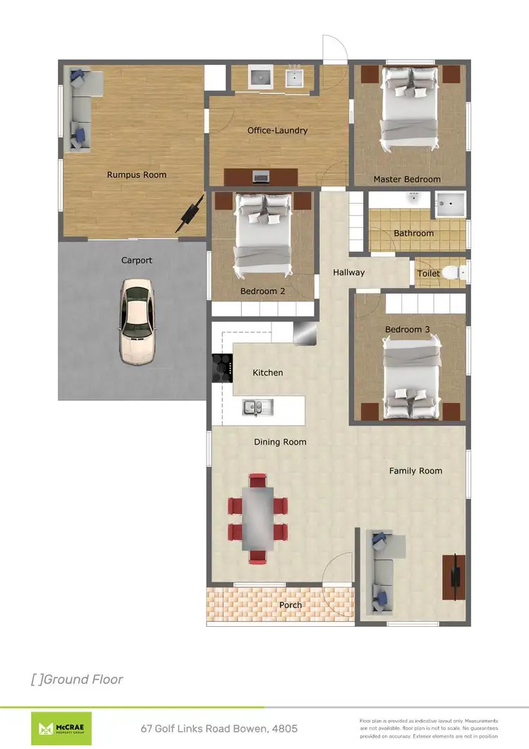 Floorplan of Homely house listing, 67 Golf Links Road, Bowen QLD 4805