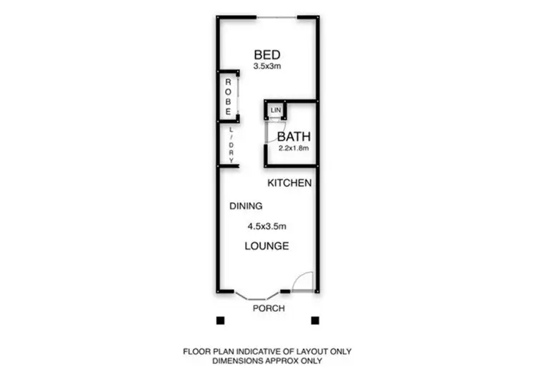 Floorplan of Homely unit listing, Address available on request