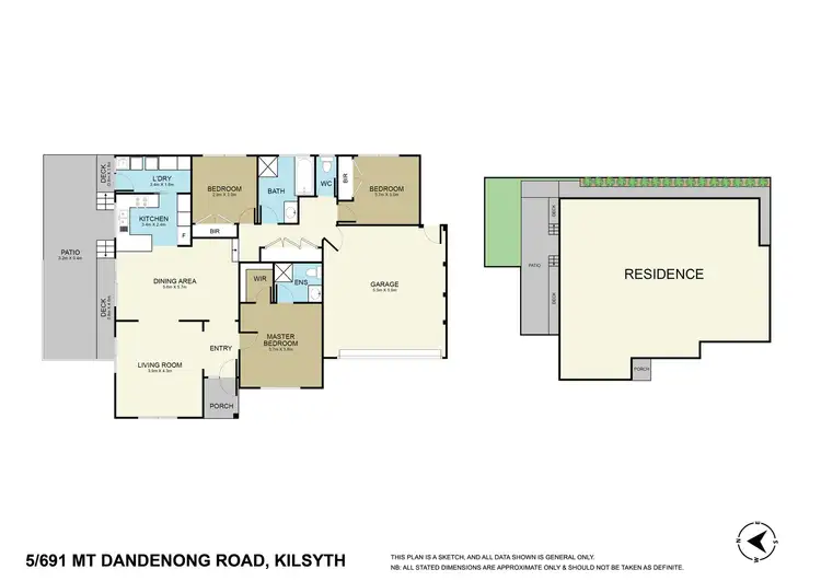 Floorplan of Homely unit listing, 5/691 Mt Dandenong Road, Kilsyth VIC 3137