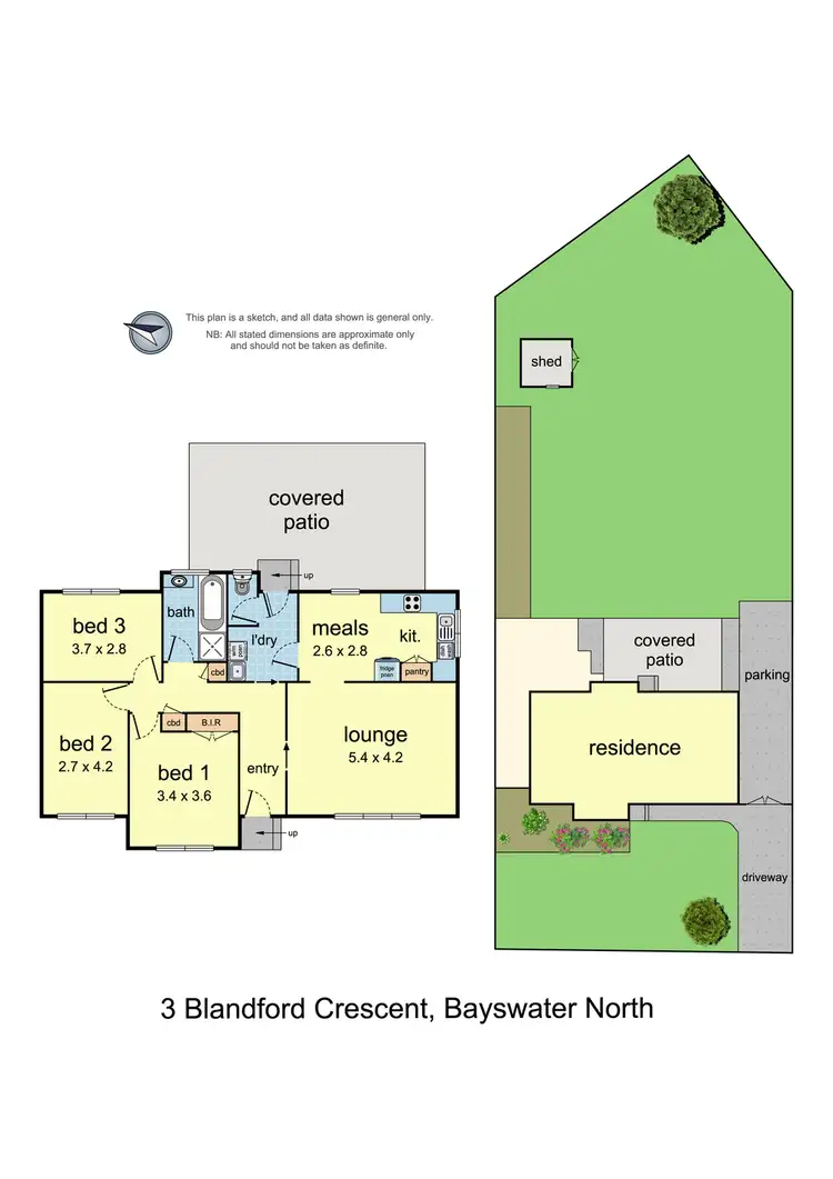 Floorplan of Homely house listing, 3 Blandford Crescent, Bayswater North VIC 3153
