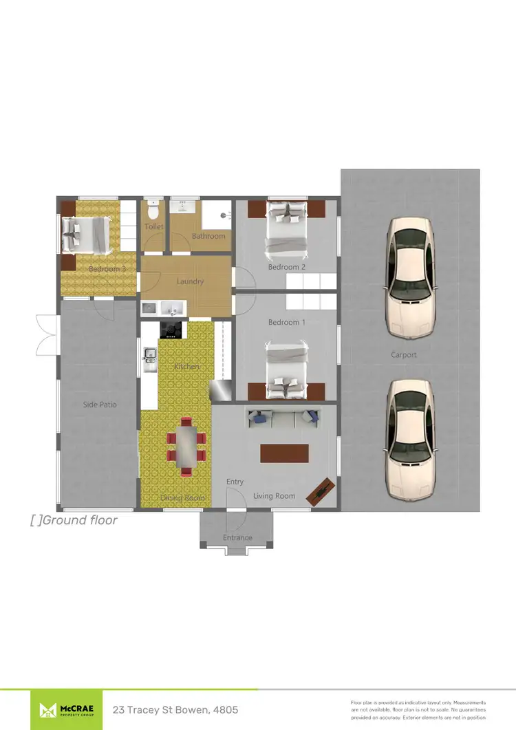 Floorplan of Homely house listing, 23 Tracey Street, Bowen QLD 4805