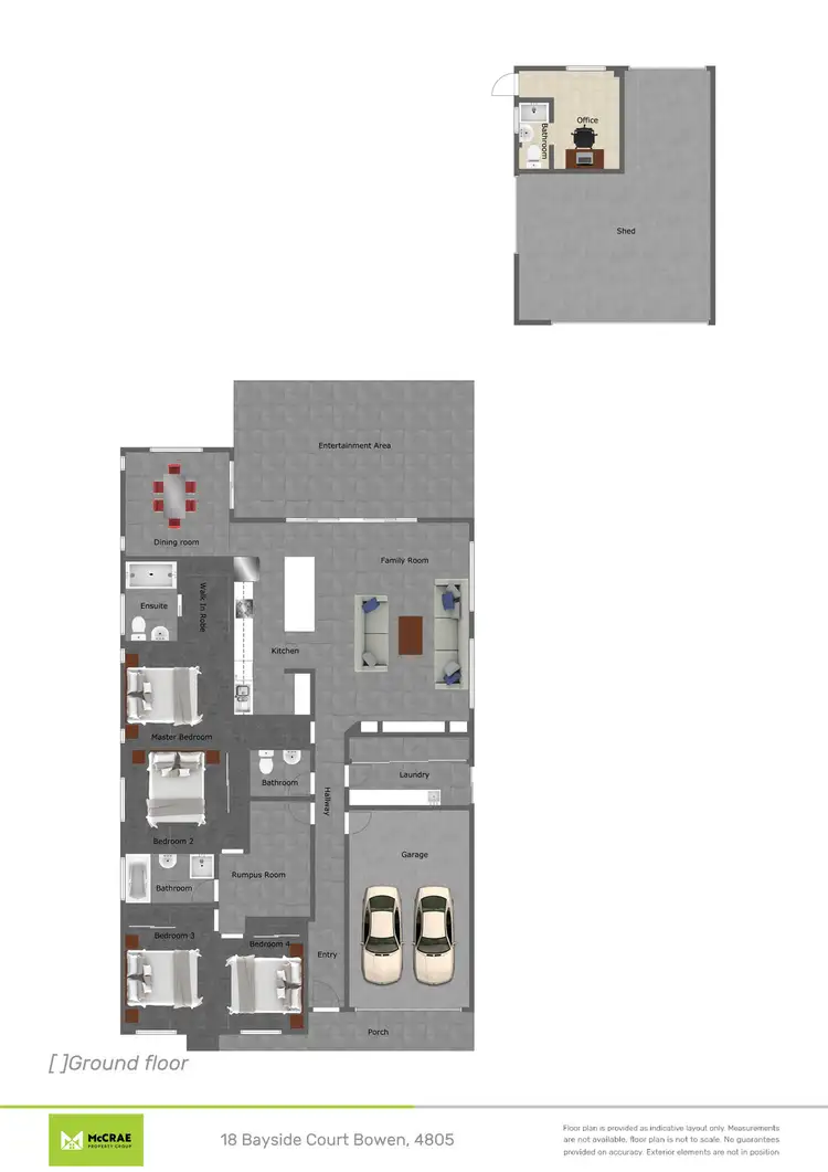 Floorplan of Homely house listing, 18 Bayside Court, Bowen QLD 4805