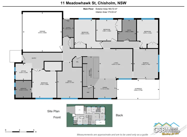 Floorplan of Homely house listing, 11 Meadowhawk Street, Chisholm NSW 2322