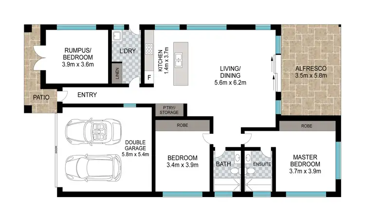 Floorplan of Homely house listing, 16 Brentwood Drive, Harrington NSW 2427