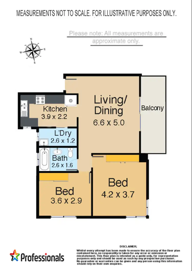Floorplan of Homely unit listing, 16/59 Park Avenue, Kingswood NSW 2747