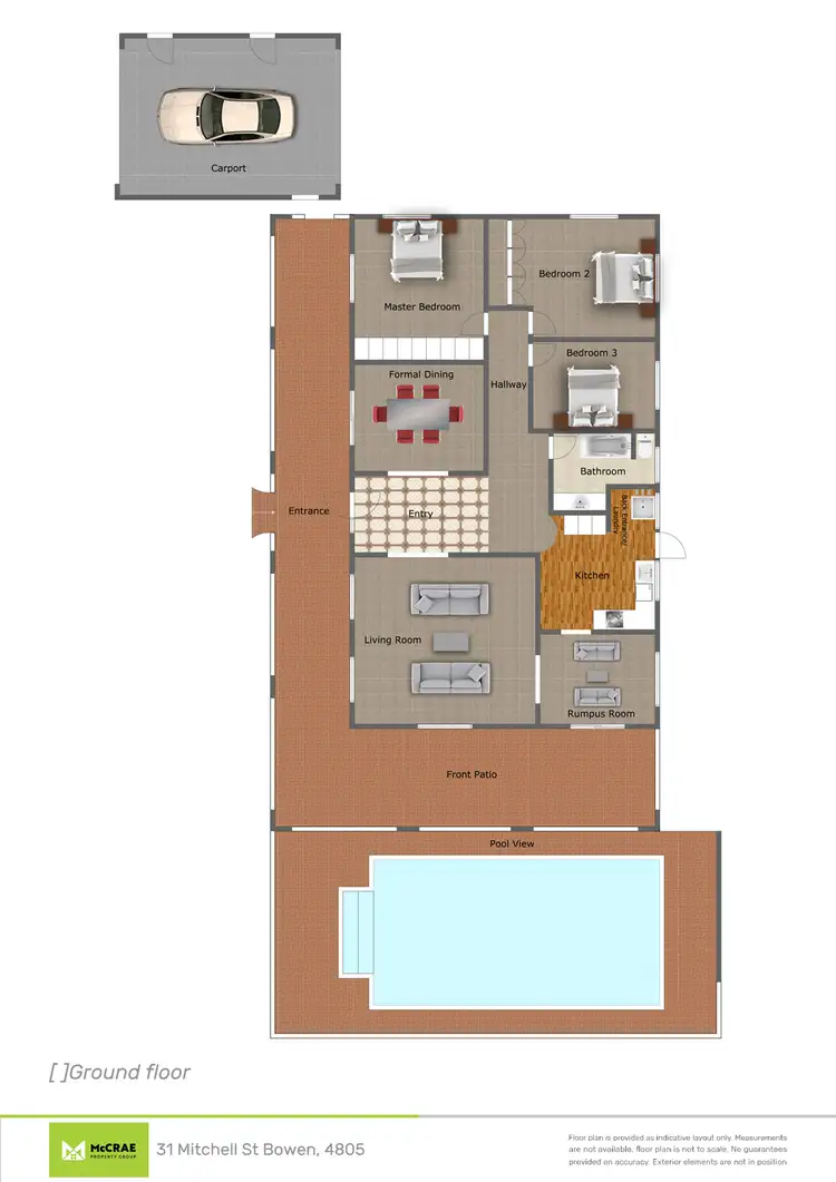 Floorplan of Homely house listing, 31 Mitchell Street, Bowen QLD 4805