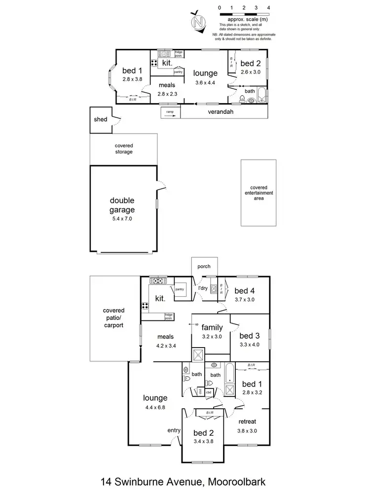 Floorplan of Homely house listing, 14a Swinburne Avenue, Mooroolbark VIC 3138