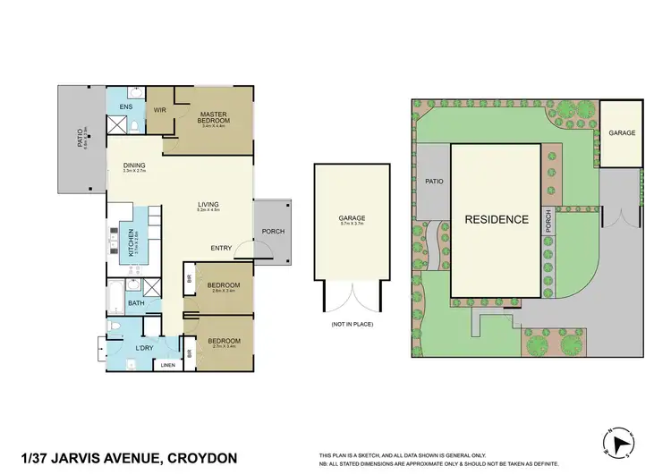 Floorplan of Homely house listing, 1/37 Jarvis Avenue, Croydon VIC 3136