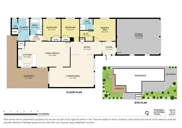 Floorplan of Homely house listing, 34 Aquanita Crescent, Keilor Downs VIC 3038