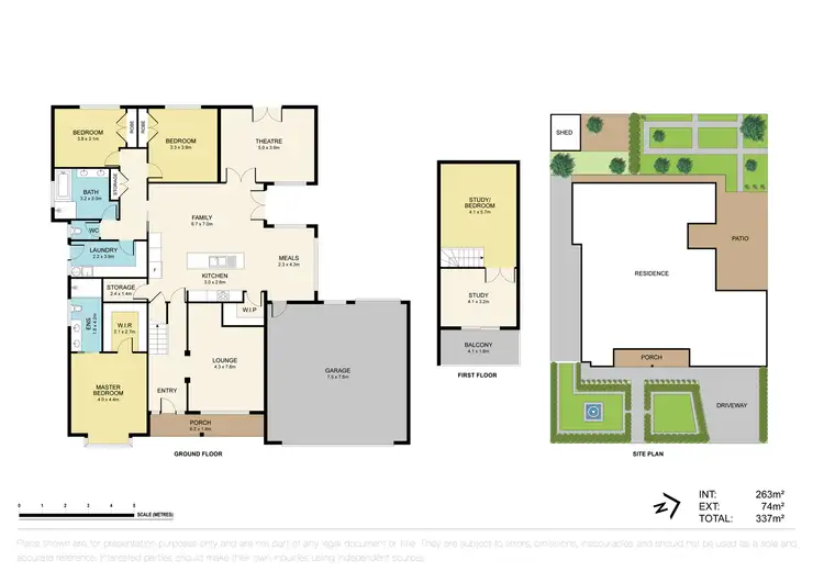 Floorplan of Homely house listing, 6 Summerhill Drive, Hillside VIC 3037