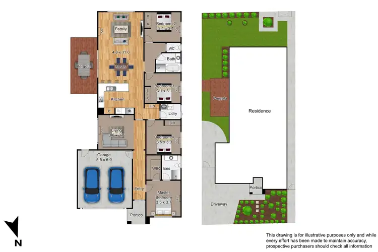 Floorplan of Homely house listing, 12 Challenger Circuit, Cranbourne East VIC 3977