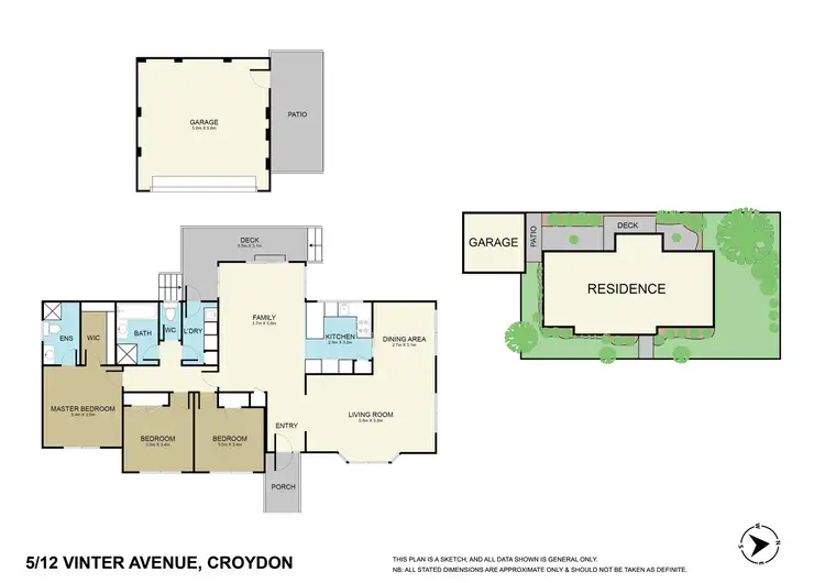 Floorplan of Homely unit listing, 5/12 Vinter Avenue, Croydon VIC 3136