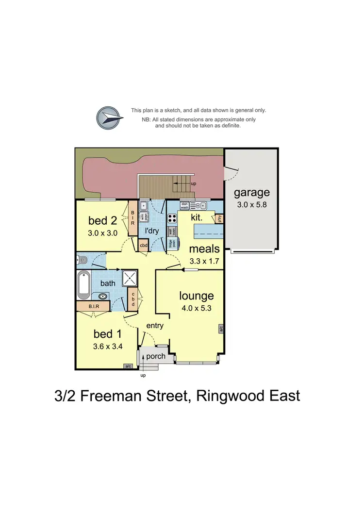 Floorplan of Homely unit listing, 3/2 Freeman Street, Ringwood East VIC 3135