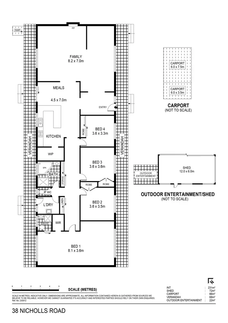 Floorplan of Homely house listing, 38 Nicholls Road, Daisy Hill VIC 3465