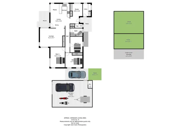 Floorplan of Homely house listing, 23 Albert Road, Chiltern VIC 3683