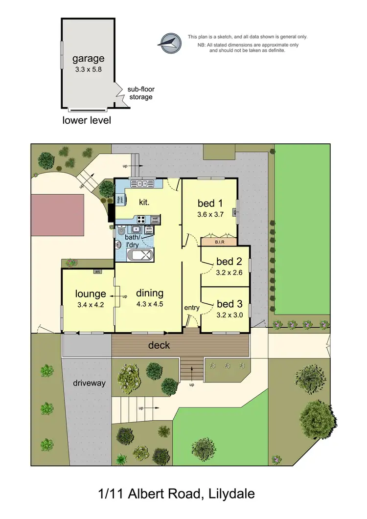 Floorplan of Homely house listing, 1/11 Albert Road, Lilydale VIC 3140