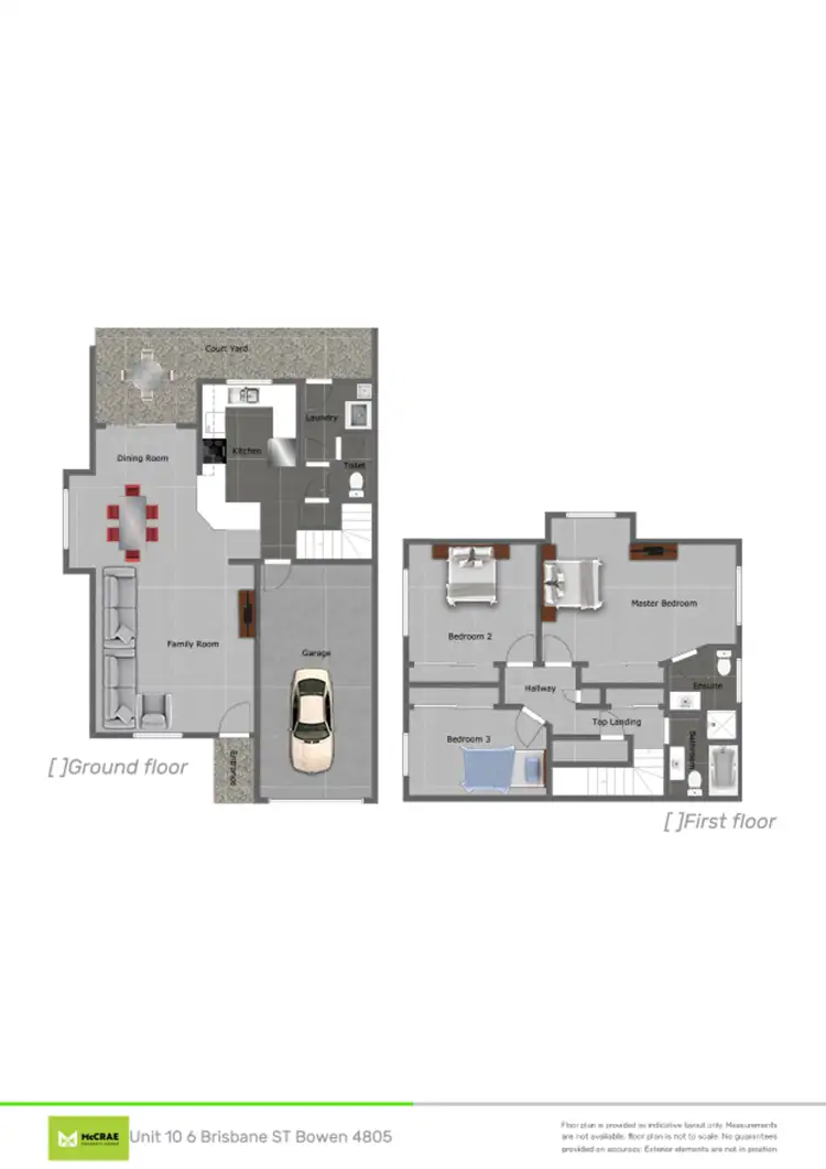 Floorplan of Homely unit listing, Unit 10 / 6 Brisbane Street, Bowen QLD 4805