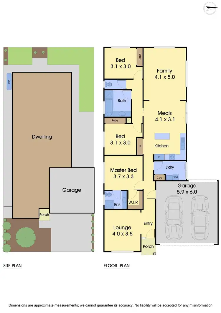 Floorplan of Homely house listing, 13 Songbird Crescent, South Morang VIC 3752