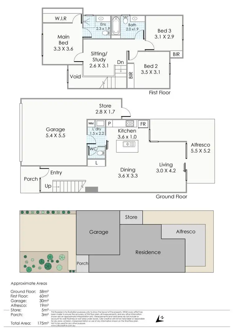 Floorplan of Homely house listing, 5 Kinship Street, Willetton WA 6155