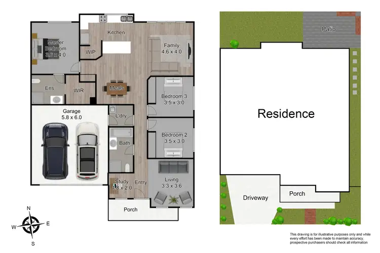 Floorplan of Homely house listing, 15 Seuss Drive, Officer VIC 3809