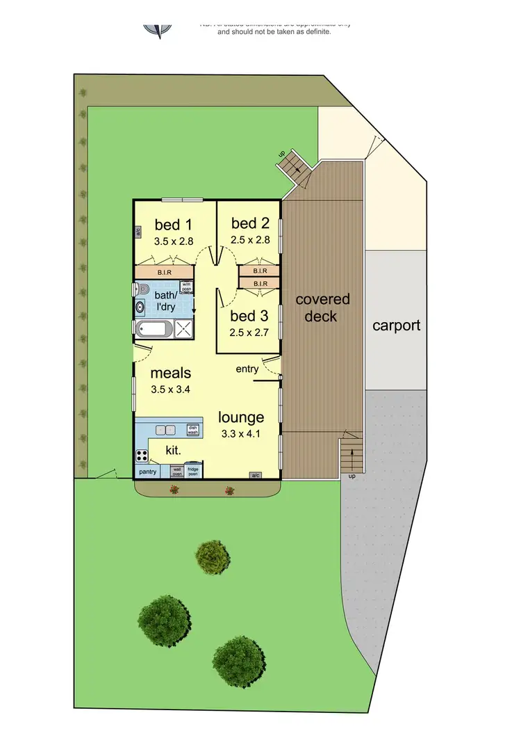 Floorplan of Homely house listing, 12 Westall Court, Mooroolbark VIC 3138
