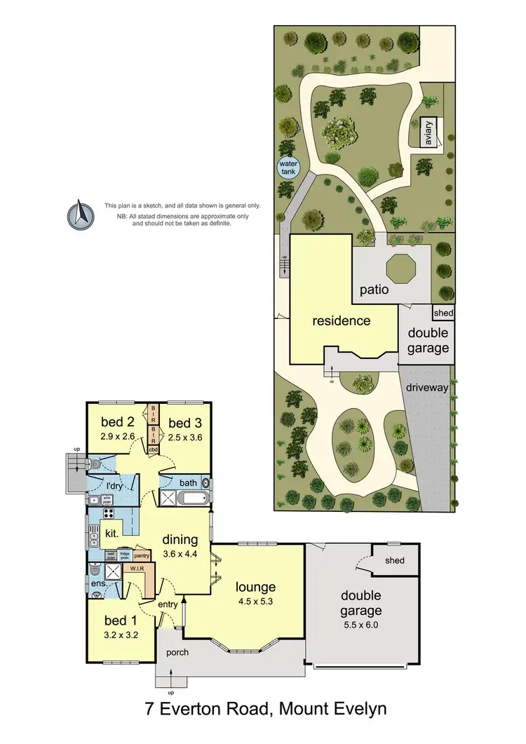 Floorplan of Homely house listing, 7 Everton Road, Mount Evelyn VIC 3796