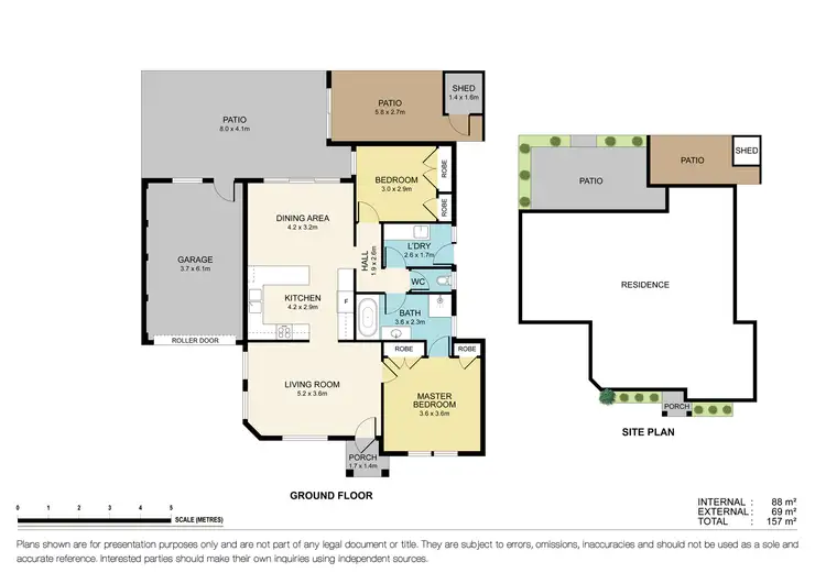 Floorplan of Homely unit listing, 2/18 Conrad Street, St Albans VIC 3021
