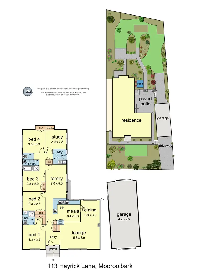 Floorplan of Homely house listing, 113 Hayrick Lane, Mooroolbark VIC 3138