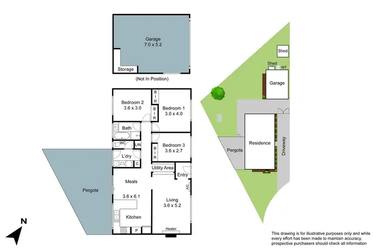 Floorplan of Homely house listing, 19 Sarno Court, Cranbourne VIC 3977